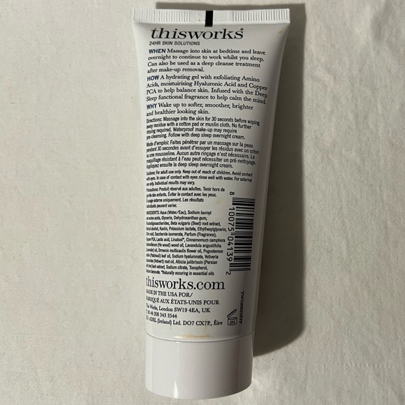 🫧BRAND NEW🫧 THIS WORKS Deep Sleep Overnight Cleanser 🫧FULL SIZE🫧 - Picture 7 of 9
